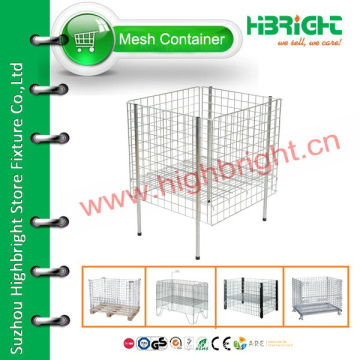 wire mesh supermarket promotion display